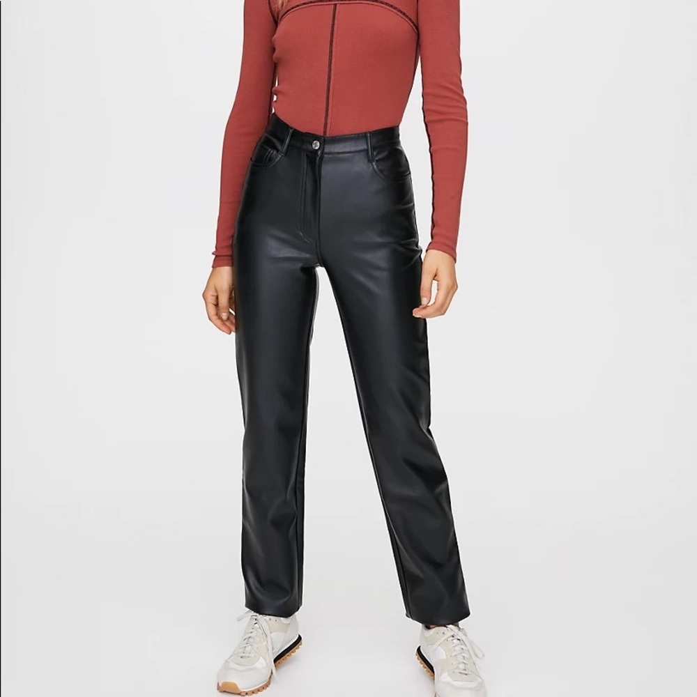 Aritzia Melina Wilfred Black Pants 00
